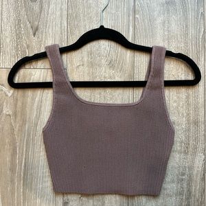 Aritzia Babaton Sculpt Knit Tank